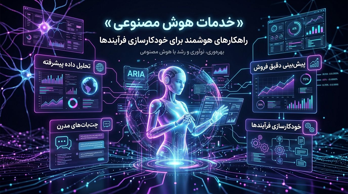 خدمات هوش مصنوعی تکنت - راهکارهای هوشمند برای کسب‌وکار شما